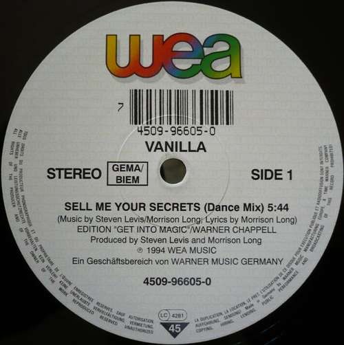 Cover Sell Me Your Secrets Schallplatten Ankauf