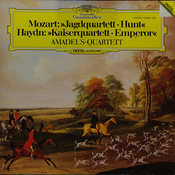 Cover Haydn* / Mozart* - Amadeus-Quartett - Kaiserquartett (Emperor) / Jagdquartett (Hunting) (LP, Dig) Schallplatten Ankauf