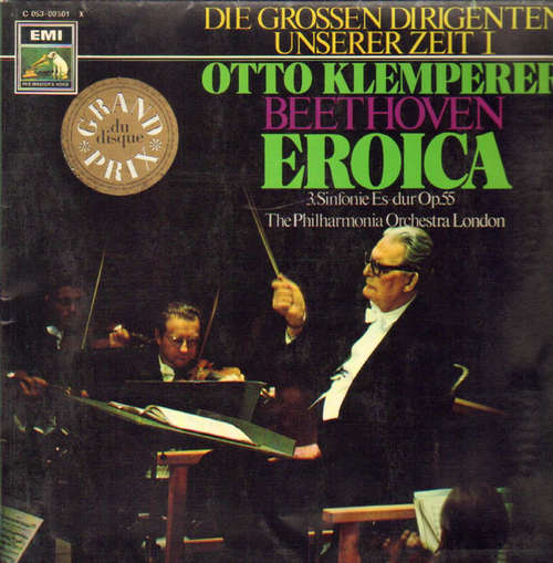 Cover Otto Klemperer, Beethoven*, The Philharmonia Orchestra London* - Eroica (3. Sinfonie Es-dur Op. 55) (LP, Blu) Schallplatten Ankauf