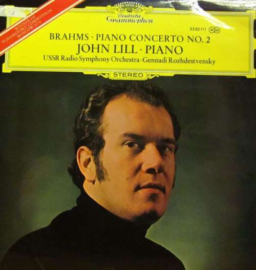 Cover Johannes Brahms - John Lill, USSR Radio Symphony Orchestra* - Piano Concerto No. 2 (LP) Schallplatten Ankauf