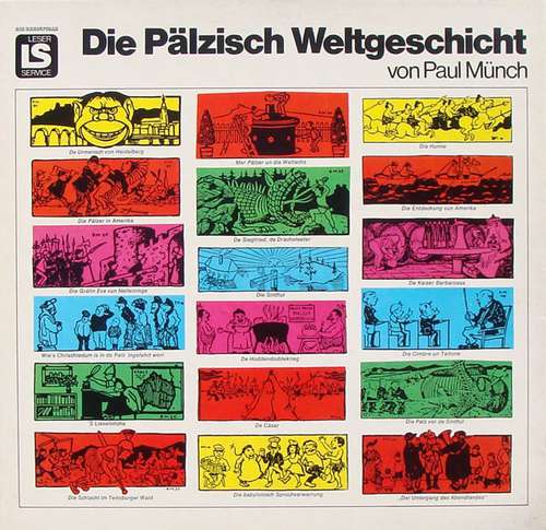 Cover Paul Münch - Die Pälzisch Weltgeschicht (2xLP + Box) Schallplatten Ankauf