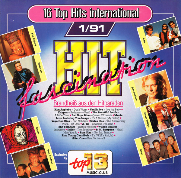 Cover Various - Hit Fascination 1/91 (LP, Comp) Schallplatten Ankauf