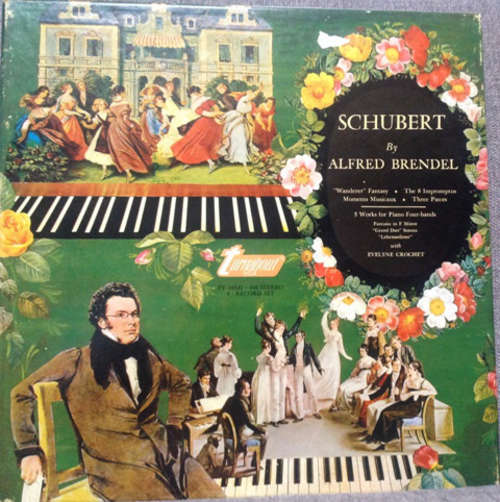 Cover Alfred Brendel, Evelyne Crochet - Schubert By Alfred Brendel (4xLP, Album, Box) Schallplatten Ankauf