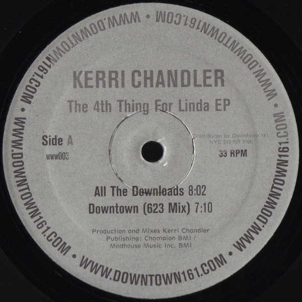 Cover Kerri Chandler - The 4th Thing For Linda EP (12, EP) Schallplatten Ankauf