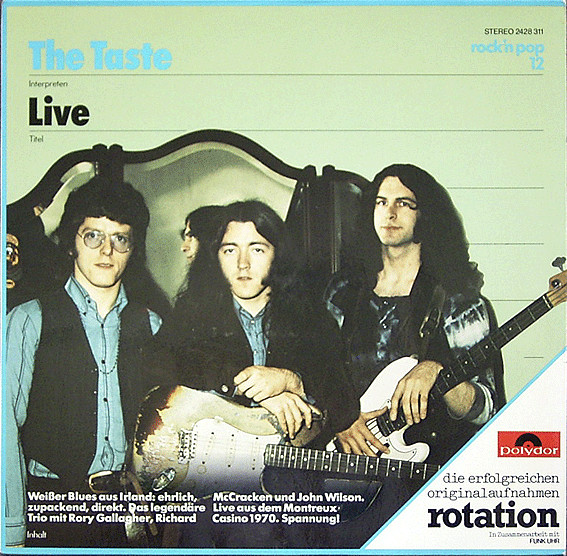 Cover Taste (2) - Live Taste (LP, Album, RE) Schallplatten Ankauf
