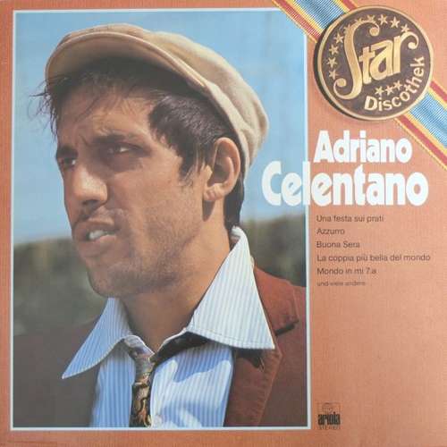 Cover Adriano Celentano - Star Discothek (LP, Comp) Schallplatten Ankauf