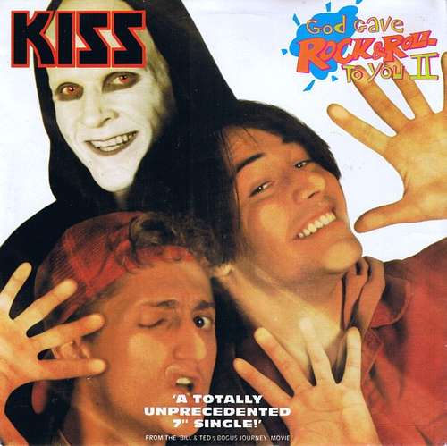 Cover Kiss / King's X - God Gave Rock & Roll To You II / Junior's Gone Wild (7, Single) Schallplatten Ankauf