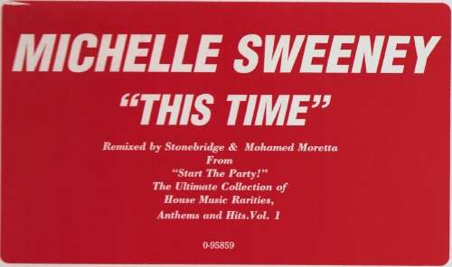 Cover Michelle Sweeney - This Time (12, Promo, Red) Schallplatten Ankauf