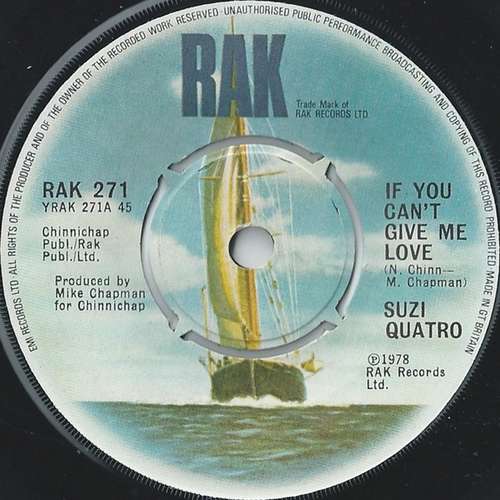 Cover Suzi Quatro - If You Can't Give Me Love (7, Single, Com) Schallplatten Ankauf