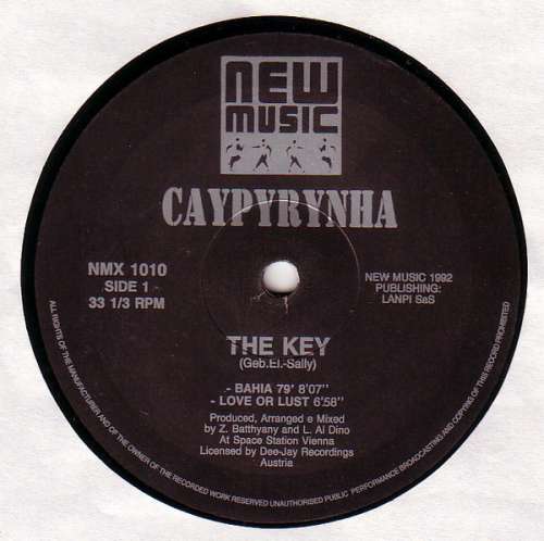 Cover Caypyrynha - The Key (12) Schallplatten Ankauf