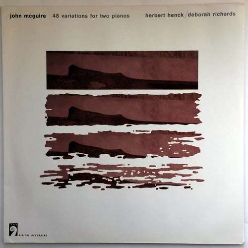 Cover John McGuire - 48 Variations For Two Pianos (LP, Album) Schallplatten Ankauf