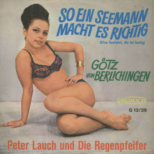 Cover Peter Lauch Und Die Regenpfeifer - So Ein Seemann Macht Es Richtig (7, Single, Mono) Schallplatten Ankauf
