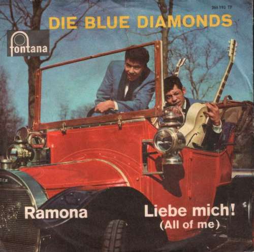 Cover Die Blue Diamonds* - Ramona / Liebe Mich! (7, Single, Mono) Schallplatten Ankauf