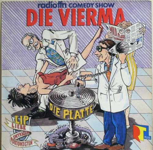 Cover Die Vierma - Die Platte (LP, Album) Schallplatten Ankauf