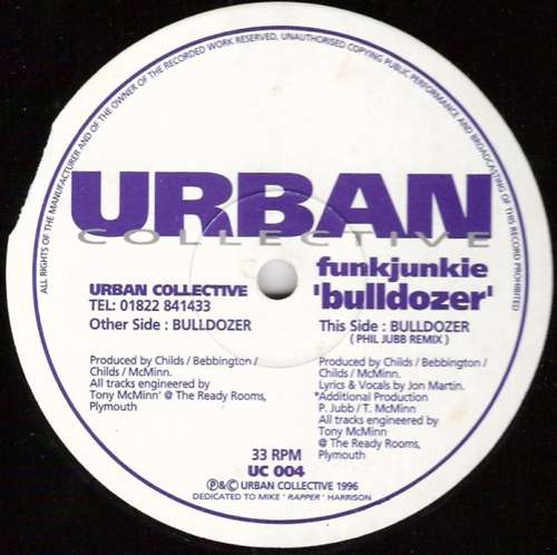 Cover Funkjunkie - Bulldozer (12) Schallplatten Ankauf