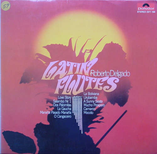 Cover Roberto Delgado & His Orchestra - Latin Flutes (LP, Album) Schallplatten Ankauf
