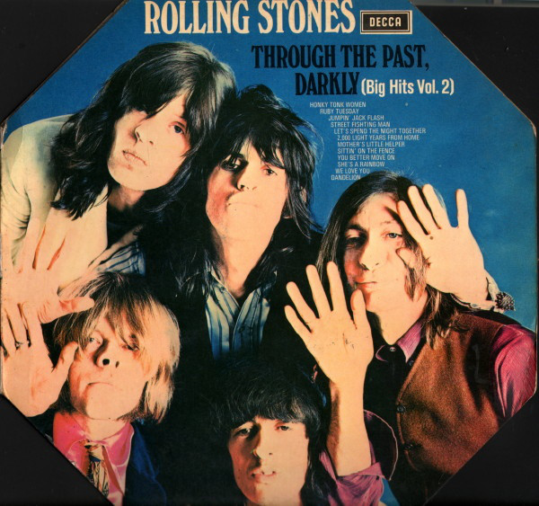 Cover The Rolling Stones - Through The Past, Darkly (Big Hits Vol. 2) (LP, Comp, RE, Squ) Schallplatten Ankauf