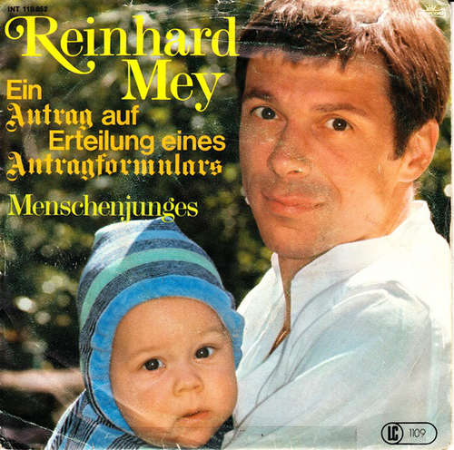 Cover Reinhard Mey - Ein Antrag Auf Erteilung Eines Antragsfromulars (7, Single) Schallplatten Ankauf