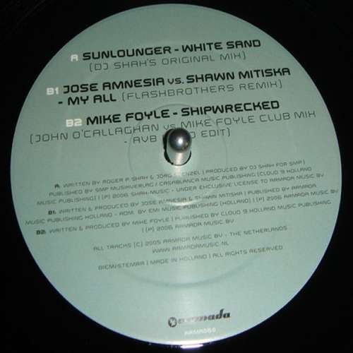 Cover A State Of Trance 2006 Sampler 1 (On The Beach) Schallplatten Ankauf