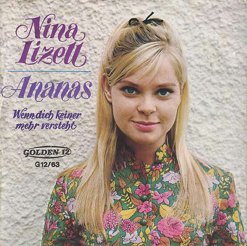 Cover Nina Lizell - Ananas (7, Single) Schallplatten Ankauf