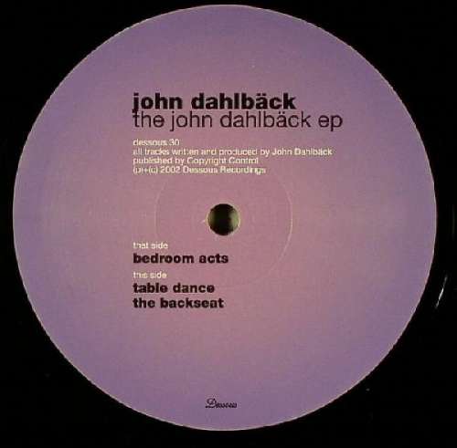 Cover John Dahlbäck - The John Dahlbäck E.P. (12, EP) Schallplatten Ankauf