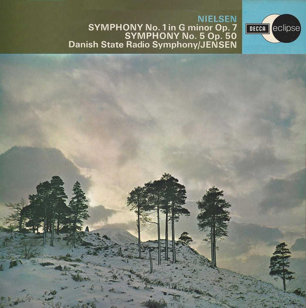 Cover Nielsen*, Danish State Radio Symphony Orchestra*, Jensen* - Symphony No. 1 In G Minor Op. 7 / Symphony No. 5 Op. 50 (LP, Comp, RM, RP) Schallplatten Ankauf