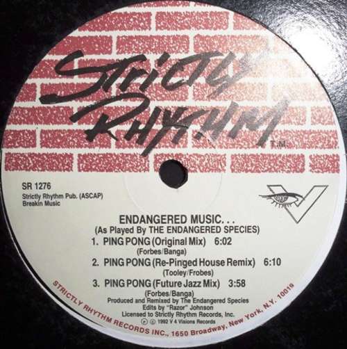 Cover Endangered Music Schallplatten Ankauf