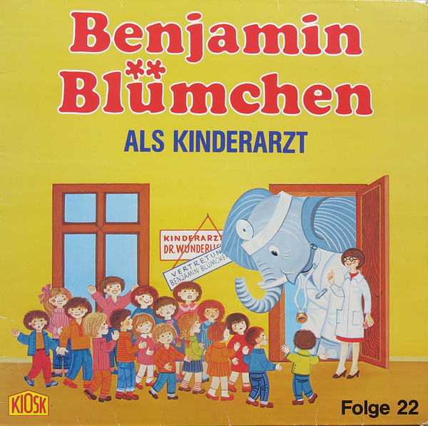 Cover Elfie Donnelly - Benjamin Blümchen  22 - Als Kinderarzt (LP) Schallplatten Ankauf