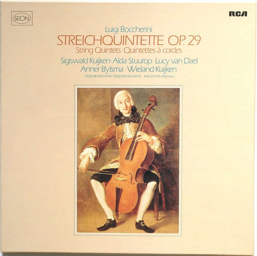 Cover Luigi Boccherini - Streichquintette Op. 29 (2xLP) Schallplatten Ankauf
