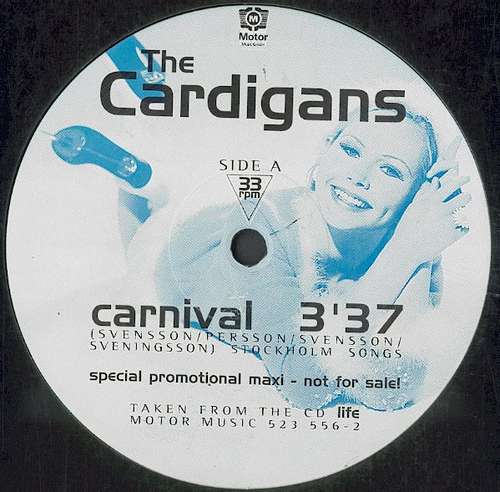 Cover The Cardigans - Carnival (12, Promo, Smplr) Schallplatten Ankauf