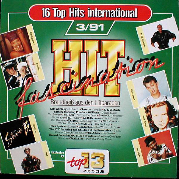 Cover Various - Hit Fascination 3/91 (LP, Comp, Club) Schallplatten Ankauf