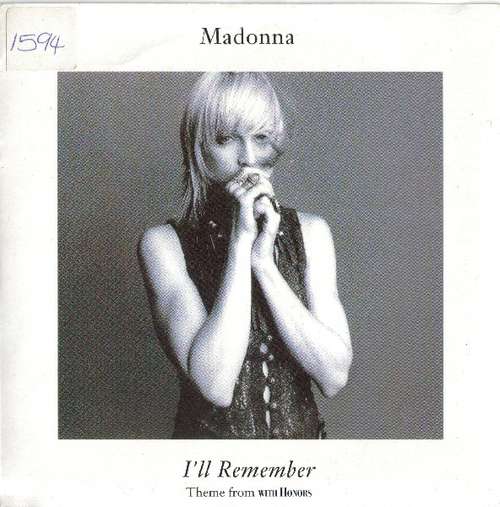 Cover Madonna - I'll Remember (7, Single, Yel) Schallplatten Ankauf