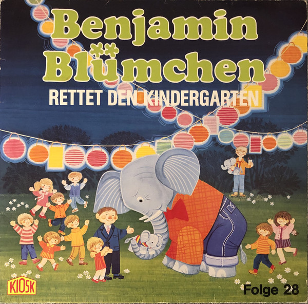 Cover Elfie Donnelly - Benjamin Blümchen  28 - Rettet Den Kindergarten (LP) Schallplatten Ankauf