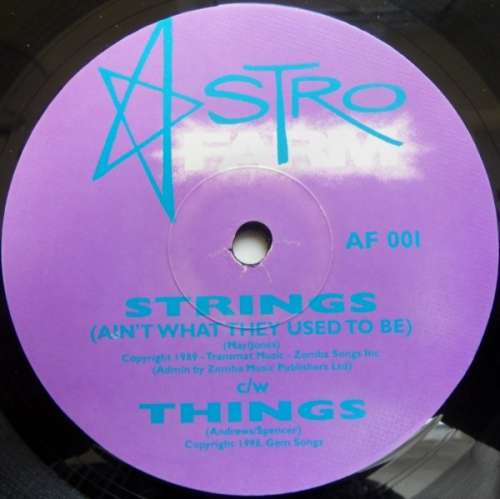 Cover Astro Farm - Strings (Ain't What They Used To Be) / Things (12) Schallplatten Ankauf