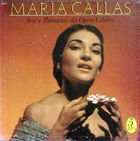Cover Maria Callas - Arie E Romanze Da Opere Celebri (5xLP, Comp + Box) Schallplatten Ankauf