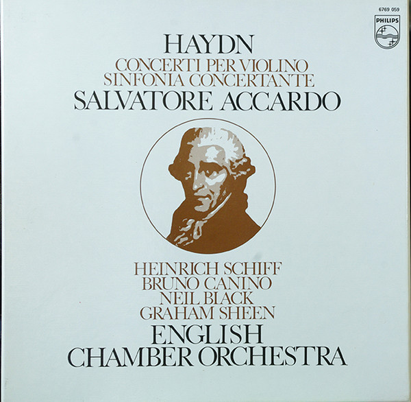 Cover Salvatore Accardo, Joseph Haydn - Concerti Per Violino (2xLP, Album) Schallplatten Ankauf