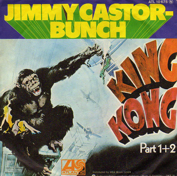 Cover The Jimmy Castor Bunch - King Kong (Part 1+2) (7, Single) Schallplatten Ankauf