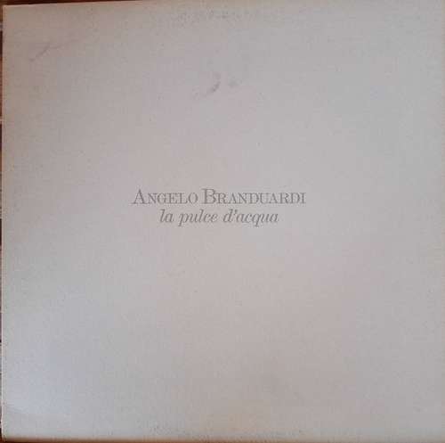 Cover Angelo Branduardi - La Pulce d'Acqua (LP, Album, Gat) Schallplatten Ankauf