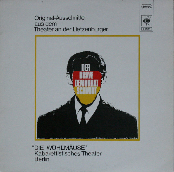 Cover Die Wühlmäuse - Der Brave Demokrat Schmidt (LP) Schallplatten Ankauf