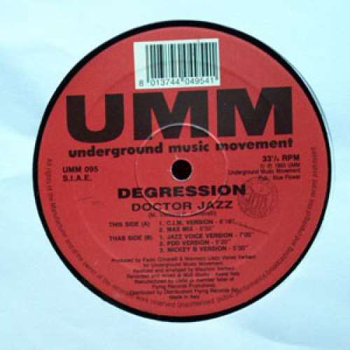 Cover Degression - Doctor Jazz (12) Schallplatten Ankauf