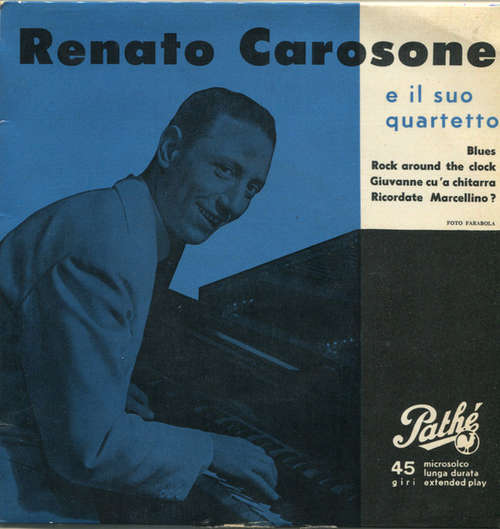 Cover Renato Carosone E Il Suo Quartetto - Blues (Luci Di New York) (7, EP) Schallplatten Ankauf