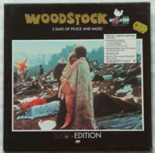 Cover Various - Woodstock - Music From The Original Soundtrack And More (2xCD, Album, RE + VHS, PAL + S/Edition, Box) Schallplatten Ankauf