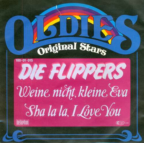 Cover Die Flippers - Weine Nicht Kleine Eva / Sha La La, I Love You (7, Single, RE, RP) Schallplatten Ankauf