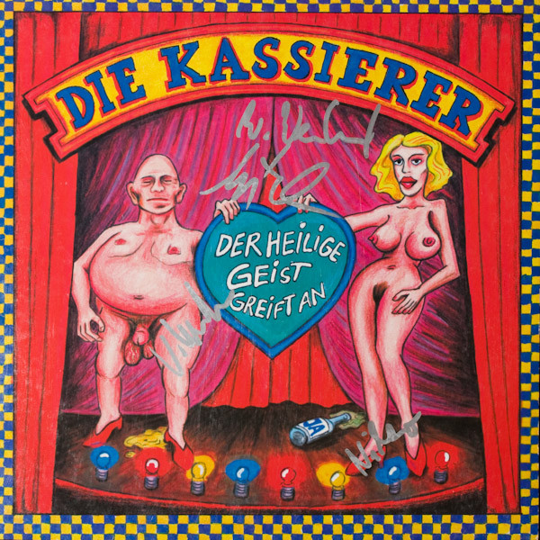 Cover Die Kassierer - Der Heilige Geist Greift An (LP, Album) Schallplatten Ankauf
