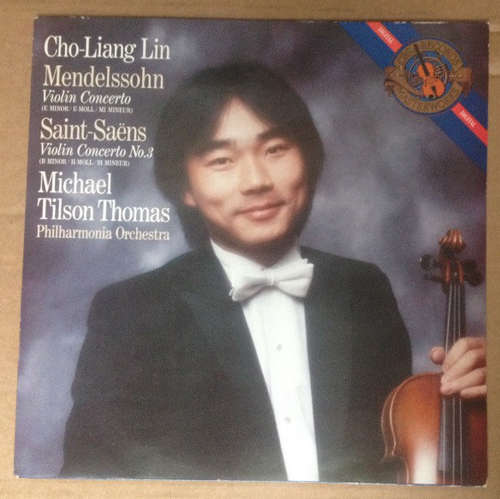 Cover Cho-Liang Lin, Mendelssohn*, Saint-Saëns*, Michael Tilson Thomas, Philharmonia Orchestra - Mendelssohn: Violin Con. / Saint-Saens: Violin Con. No. 3  (LP, Album, Dig) Schallplatten Ankauf