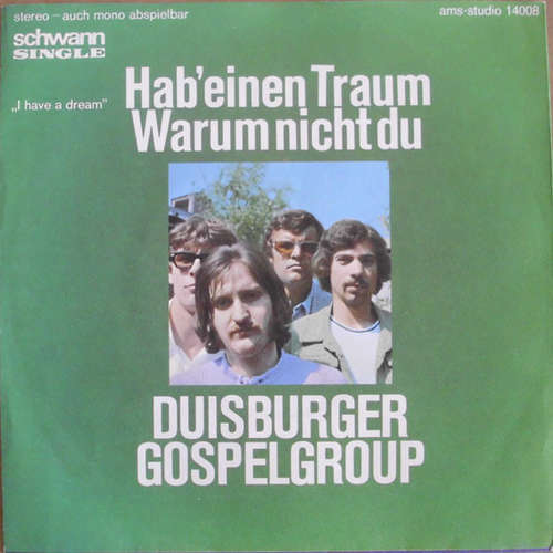 Cover Duisburger Gospelgroup Und Combo* - Hab' Einen Traum (7) Schallplatten Ankauf