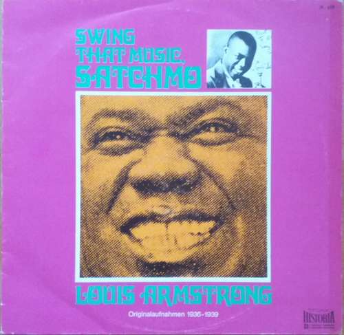 Cover Louis Armstrong - Swing That Music Satchmo (LP, Comp) Schallplatten Ankauf