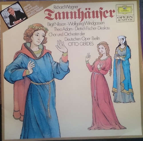 Bild Richard Wagner, Chor und Orchester Der Deutschen Oper Berlin*, Otto Gerdes - Tannhäuser  (LP) Schallplatten Ankauf