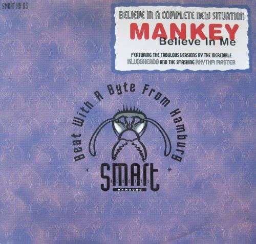 Cover Mankey - Believe In Me (12) Schallplatten Ankauf