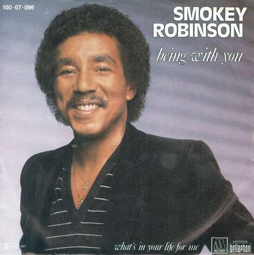 Cover Smokey Robinson - Being With You (7, Single) Schallplatten Ankauf